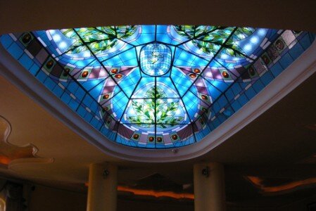 lucernaio in vetro duke hotel